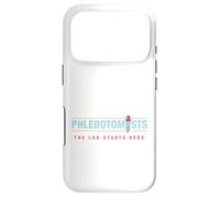 Phlébotomie Phlébotomiste Laboratoire de microbiologiste Commence Ici Coque pour iPhone 17 Pro