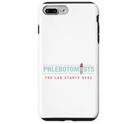Phlébotomie Phlébotomiste Laboratoire de microbiologiste Commence Ici Coque pour iPhone 7 Plus/8 Plus