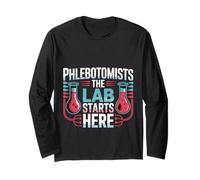 Phlebotomists The Lab Starts Here Technicien de sang -- Manche Longue