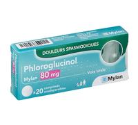 Phloroglucinol Mylan 80 mg Comprimé(S) Orodispersible(S) 20 pc(s)