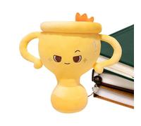 Phlush Trophy - Adorable Ornament Plush Trophy, Trophée Plushing Plus | Petit trophée en peluche, trophée farci, peluche de trophée décoratif, peluche pour la maison, trophée doux pour la