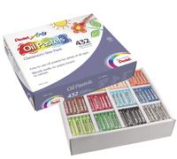 [PHN12CP] Pentel Boîte de 432 pastels à l'huile diamètre 8 mm couleurs assorties