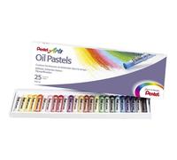 [PHN4-25] Pentel Arts pastel à huile PHN4, étui en plastique de 25