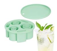 PhnkjGh Bacs À Glaçons Avec Couvercle Pour Congélateur | Moule À Glaçons Réutilisable | Outil Spécial Libération Facile Pour Boissons Froides Cocktails Vodka Whisky