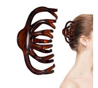 PhnkjGh Claw à cheveux de poulpe, grandes clips à griffe de cheveux | Big Retro Big Unique Élégant pince,Couloir de cheveux mignon, griffes de style coups à la mâchoire pour le lieu de travail, la