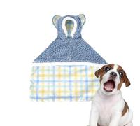 PhnkjGh Couverture pour Petit Animal de Compagnie, Couverture Douce pour Chien - Couverture pour Chien avec Capuche | Couverture de Cape d'hiver Douce et Confortable pour Animaux de Compagnie,