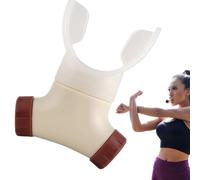 PhnkjGh Dispositif d'Entraînement Respiratoire - Entraîneur de Fitness Pulmonaire - Dispositif d'exercice Respiratoire Portable Réglable pour Natation Sport Chant Course