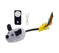 PhnkjGh Jouets automatiques pour Chats, Jouets pour Chats Souris | Jouets pour Chats télécommandés Souris,Le Jouet interactif de Chat grinçant stimule Les Instincts de Chasse, Jouet de Chat de