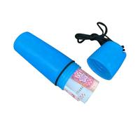 PhnkjGh Petite Boîte Étanche, Boîtier de Rangement Étanche pour Bouteille avec Dragonne, Organisateur De Pochette Flottant Portable avec Dragonne Et Étui De Rangement pour Portefeuille pour Canoë