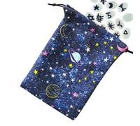 PhnkjGh Pochette Tarot À Cordon,Pochette De Stockage Portable Pour Bijoux Et Tarot - Sac Doux Pour Dés Bijoux et Cartes Oracle Pour Amateurs de Magie et Psychologie