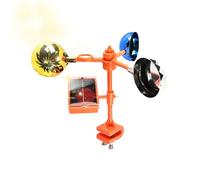 PhnkjGh Repousse-Oiseaux Solaire - Déflecteurs Aviennes Rotatifs Réfléchissants | Fournitures de Jardin pour Allée Jardin Verger Ferme Chemin Terrain Patio Balcon Arrière-Cour