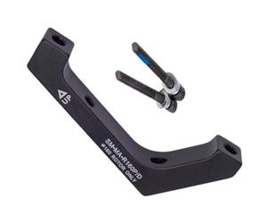 PhnkjGh Support de Montage pour Frein à Disque, Adaptateur d'étrier de Frein de vélo | Adaptateur pour Montage à Plat sur Poteau en d'aluminium - Adaptateur de Selle de Frein Noir Facile à