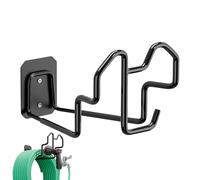 PhnkjGh Support Murale Pour Tuyau d'Arrosage | Montage Extérieur Pour Tuyau - Porte-Manteau Murale 50kg Porte-Outils Garage pour Jardin Piscine Maison Atelier Vélos Route