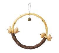 PhnkjGh Support pour perroquet, perchoir pour perroquet pour cage,Jouets de perche de perroquet d’oiseau - Jouets de perche d'oiseau de perroquet en bois, perche debout de perroquet en bois, jouets de