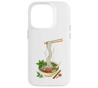 Pho Bowl Longues Baguettes de Levage de Nouilles vietnamiennes Coque pour iPhone 14 Pro