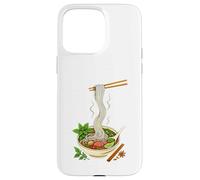 Pho Bowl Longues Baguettes de Levage de Nouilles vietnamiennes Coque pour iPhone 15 Pro Max