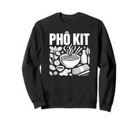 Pho Kit, Cuisine vietnamienne Amusante, Jeu de Mots Vintage Sweatshirt