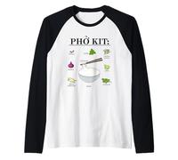 Pho Kit Recette d'ingrédients pour Soupe de Nouilles vietnamienne Manche Raglan