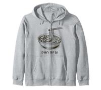 Pho Real Minimalist Line Art Vietnamienne Nouilles Voyage Sweat à Capuche