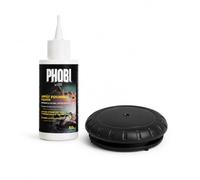 PHOBI Appât Fourmis Liquide 50 g + Station d’Appât Teskad Noires - Pack Anti-Fourmis avec Boîte de Protection, Utilisation Intérieur & Extérieur Autour des Habitations, Zones Non Agricoles