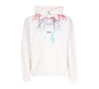 Phobia Archive - Bicolor Lightning Print Sweat à capuche - Homme - Sweatshirts et sweats à capuche - Blanc - Taille: XL