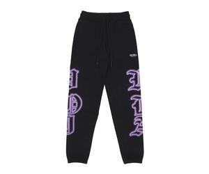 Phobia Archive - Gothic Sk Print Pant - Homme - Pantalons - Noir - Taille: S