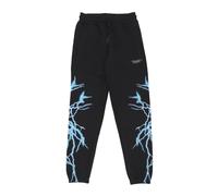 Phobia Archive - Lateral Lightning Print Pants - Homme - Pantalons - Noir - Taille: L