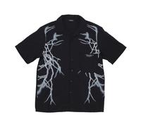 Phobia Archive - Lateral Lightning Shirt - Homme - Chemises - Noir - Taille: XL