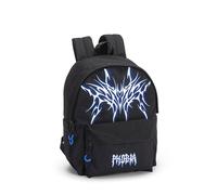 PHOBIA Sac à dos scolaire garçon et fille avec compartiment principal, poche avant avec fermeture éclair, poche latérale avec haut élastique, bretelles rembourrées et réglables, dos et bas rembourrés