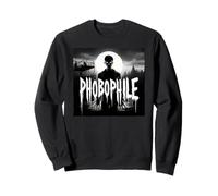 Phobophile Horreur Thème Effrayant Film Fan Sweatshirt