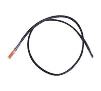 Phobya Capteur de température Simple 50 cm - Manchon Noir - Surveillance du Refroidissement par Eau