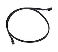 Phobya Mâle sur Mâle PWM 4pins - 60cm - Noir Câbles Câbles de Ventilateur & Adapter