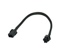 Phobya - Rallonge Alimentation PCI-Express - 6 Broches vers 6 Broches - 30cm - Gaine Noire