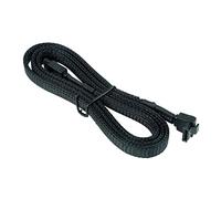 Phobya SATA 3.0 Adaptateur avec Verrou de sécurité 90cm - Gainé Noir Câbles SATA Câbles