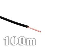 PhobyaFil de Cuivre pour Ordinateur 100m - Noir