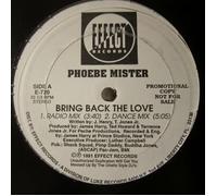 Phoebe Mister - Bring Back The Love