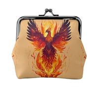 Phoenix 1 Petite trousse de maquillage pour sac à main, mini trousse de maquillage portable, pour salle de sport et usage quotidien, Noir , Taille unique, Pochette à monnaie