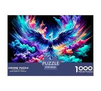 Phoenix 1000 Pièces Puzzle Adultes Et Enfants À Partir De 14 Ans Détente & Relaxation Jeu D'Intelligence De l'art Cadeau Unique 38x26cm/1000pcs