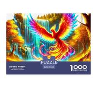 Phoenix 1000 Pièces Puzzle pour Adultes Enfants Détente & Relaxation Jouets De Jeu Stimulants Cadeau Unique 70x50cm/1000pcs
