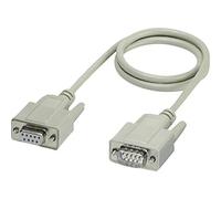 Phoenix 1656246 2m VGA (D-Sub) VGA (D-Sub) Blanc câble VGA - Câbles VGA (2 m, VGA (D-Sub), VGA (D-Sub), Femelle, Femelle, Cuivre)