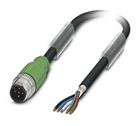 Câble pour capteurs/actionneurs Phoenix Contact SAC-5P-M12MS/ 5,0-PUR SH 1682731 Contenu: 1 pc(s)
