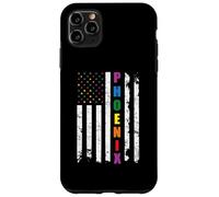 Phoenix Arizona LGBTQ Gay Pride Month American Flag Rainbow Coque pour iPhone 11 Pro Max