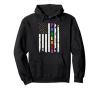 Phoenix Arizona LGBTQ Gay Pride Month American Flag Rainbow Sweat à Capuche