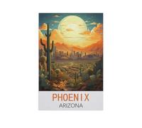 Phoenix Arizona，Puzzle 1500 Pieces of Wood Puzzles Suitable for Adults Children Families Stress Relief Puzzle Games（57x87cm）-FR55