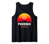 Phoenix Arizona Vintage Sunset Retro City State USA Débardeur