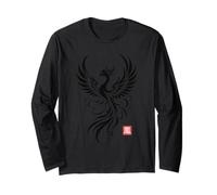 Phoenix Art Japonais Mythique Oiseau Renaissance Force Culture Manche Longue