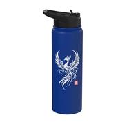 Phoenix Art japonais oiseau mythique Stainless Steel Insulated Water Bottle