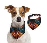 Phoenix Bandana lavable pour chien de petite et grande taille pour fille ou garçon, accessoires pour animaux de compagnie