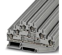 PHOENIX Borne multi-niveaux CONTACT ST 2,5-3L, section nominale 2,5 mm², 6 connexions, gris, 1 pièce