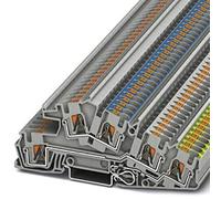 Phoenix - Borne Terre pour distribution push-in Pti 4-PE/L/N